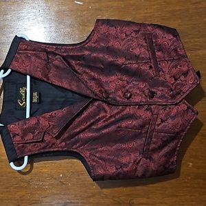 Boys Formal Jaquard Vest